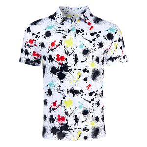 Polo de golf personnalisé avec protection UV, vêtements de sport légers pour l'extérieur - Product Image 5