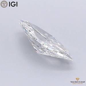 เพชรทรงมาร์คีส์ Solitaire Elegance พร้อมใบรับรอง IGI เพชร CVD ที่เพาะเลี้ยงในห้องปฏิบัติการ น้ำหนัก 1.00 กะรัต สี D ความสะอาด VVS1 สำหรับแหวนหรูหรา - Product Image 5