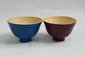 Cuenco de bambú hilado para ensalada ecológico Natural de alta calidad para juegos de vajilla para el hogar y la cocina Hecho en Vietnam - Product Image 6