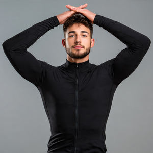 Stand Collar Compression Athletic <b>Jacket</b> <b>Yoga</b> Wear Men's Sports Tops Clothing Long Sleeve <b>Jacket</b> Running <b>Jacket</b> Men's - Product Image 4