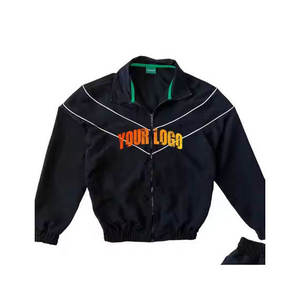 Ensemble de survêtement pour homme WARPRO INDUSTRY, noir, polyester, motif de crânes, séchage rapide, logo personnalisé, impression numérique, vêtements décontractés, automne - Product Image 6