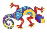 Yingtu Décoration Murale Nordique Moderne de Luxe en Fonte à Forme Irrégulière, Thème Animalier Imprimé, Réutilisable, Style Art Déco pour la Maison