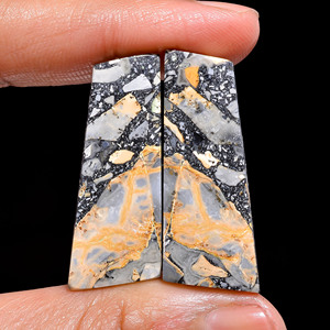 Cabujón de piedras preciosas sueltas de jaspe Maligano Natural de calidad AAA +, fabricación de joyas, precio al por mayor, personalizable certificado por terceros - Product Image 2