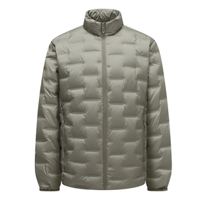 Blouson Bomber Homme Personnalisé Nouveau Design Tendance 100% Haute Qualité Écologique Respirant Col Montant Hiver Prix de Gros - Product Image 6