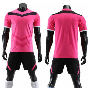 Conjunto de Uniforme de Fútbol Sublimado Personalizado para Hombre Adulto, Talla Grande, Manga Corta, 100% Poliéster - Product Image 2