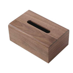 Caja de pañuelos de madera hecha a mano de lujo con tapa deslizante para decoración del hogar, oficina u hotel, procedente de la India. - Product Image 4