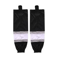 Chaussettes d'équipe de hockey sur glace, imprimées par sublimation, respirantes, à séchage rapide, 100% polyester, logo personnalisé, adultes et jeunes