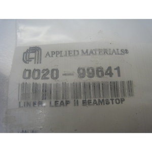 AMAT 0020-99641 Applied Materials Liner Leap II - อุปกรณ์และชิ้นส่วนเซมิคอนดักเตอร์ระดับโลกที่เชื่อถือได้ - Product Image 1
