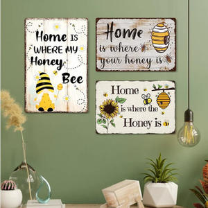 Plaque Métallique Vintage Père Noël Recherché, Décoration Murale Rétro de Noël pour Maison, Bar, Café, Plaque Amusante pour les Fêtes 20x30cm - Product Image 3