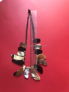 Collar de cuerno de búfalo Collar de cuerno hecho a mano de La India para la venta a granel Collares de moda al por mayor y mujeres usan fiesta boda - Product Image 5