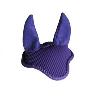 Máscara de malla transpirable para caballo, con protección contra moscas y ruido, para equitación - Product Image 6