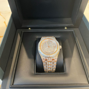 High Quality Fully Customized Iced Out Diamond Lab Grown <b>Watch</b> for <b>Men</b> Hip Hop Diamond Jewelry <b>Watch</b> Gift - Product Image 1