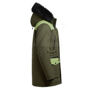 เสื้อแจ็คเก็ตพาร์กาบุขนหนาน้ำหนักมากสำหรับผู้ชาย มีฮู้ด กันลม อุ่นหนา เหมาะสำหรับฤดูหนาว ลดราคาพิเศษสำหรับผู้ชาย ซื้อได้ทางออนไลน์ - Product Image 5