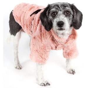 Abrigo de Lujo para Mascotas en Color Rosa Visón, Ropa Premium para Mascotas - Product Image 3