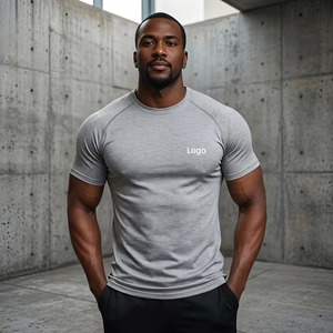Clothing Factory OEM Professional Grade Women <b>Mens</b> Quick Dry Embroidery Bodybuilding Athletic Gym <b>Compression</b> Tshirt - Product Image 1