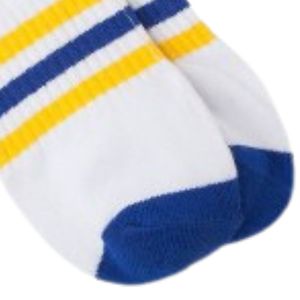 Chaussettes basses rayées blanches Sigma Gamma Rho pour femmes, en coton, décontractées, athlétiques, avec lettres de sororité grecque, personnalisées pour le campus - Product Image 4