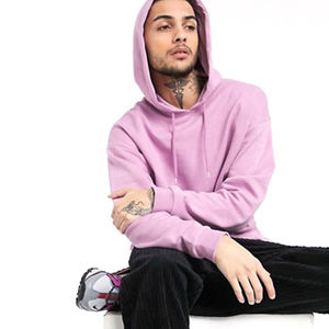 Sudadera con Capucha Personalizada de Algodón Estampada, Estilo Urbano, Jersey Sólido de Alto Gramaje, Oversize - Product Image 2