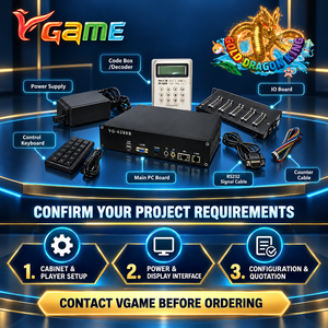 ชุดเกมอาร์เคด VGAME โกลด์ ดราก้อน คิง 2.1 สำหรับเล่นหลายคน พร้อมแผงเกมและซอฟต์แวร์สำหรับตู้เกม - Product Image 5