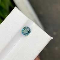 Saphir bleu vert naturel de Madagascar, taille ovale, qualité Eye Clean, pierre précieuse non montée pour bague de fiançailles et bijoux