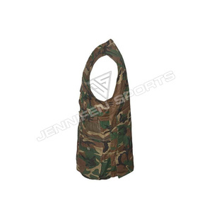 Gilet de chasse pour homme de haute qualité, camouflage automne-hiver, tissu en toile 100% coton, avec plusieurs poches - Product Image 3