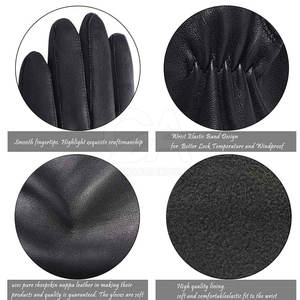 ถุงมือหนังแฟชั่นใหม่ปี 2026 ถุงมือหนังจากปากีสถาน สินค้าใหม่พร้อมส่ง ขายดี ถุงมือหนังแฟชั่น - Product Image 2