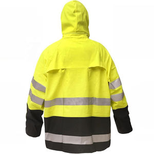 Combinaisons de pluie haute visibilité pour hommes, veste et pantalon de travail réfléchissants, imperméables, vêtements de sécurité essentiels - Product Image 5