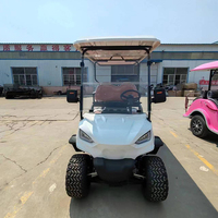Voiture de golf électrique tout-terrain, voiture de safari, 4 à 6 places, 60v72v, voiture de golf personnalisée, chariot de courses électrique, vente de voiturette de golf électrique