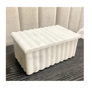 กล่องเก็บเครื่องประดับหินอ่อนคุณภาพสูง สำหรับตกแต่งบ้าน เฟอร์นิเจอร์ งานฝีมือ อพาร์ทเมนท์ วิลล่า โรงแรม โต๊ะเครื่องแป้ง - Product Image 1