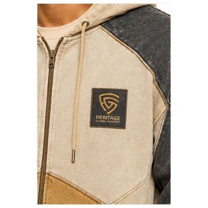Top Quality Men <b>Vintage</b> Zip Hoodie Classic Washed Streetwear <b>Sweatshirt</b> For Everyday Fashion And Outdoor Wear - Product Image 6