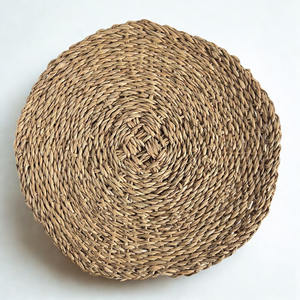 Manteles Individuales de Pasto Marino Clásicos, Tejidos Gruesos, Aislantes del Calor, Ecológicos, para Celebraciones Festivas, Exportación al Mercado Europeo, Venta al por Mayor - Product Image 1