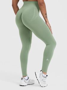 AOLA Yoga Suit 5 Piece Sports Shirts Crop <b>Top</b> Seamless <b>Leggings</b> Sport Set Gym Clothes Fitness Workout Set Seamless <b>Leggings</b> - Product Image 3