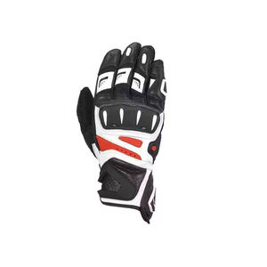 Guantes de Motociclismo de Piel Sintética de Alta Calidad, Guantes de Carreras para Motocicleta, Diseño Deportivo con Patrón Cruzado en los Dedos - Product Image 6