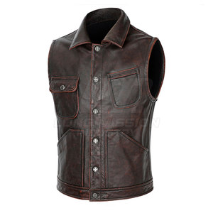 Chaleco de cuero de nuevo diseño, ligero, transpirable, para montar a caballo, en venta en línea. - Product Image 2