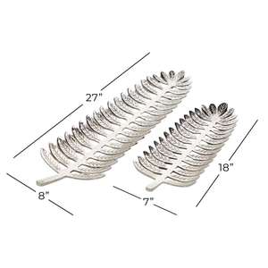 Juego de 2 Bandejas para Servir Pasteles y Postres, Bandejas Grandes para Panadería, Plato para Exhibir Cupcakes y Pasteles, Bandejas de Aluminio para Uso en Restaurantes - Product Image 2