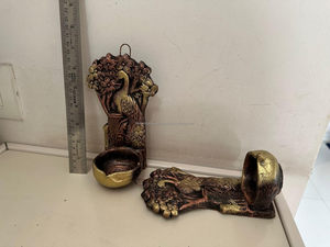 ชุดดอกบัวโลหะ2ชิ้นความสูง10ซม. - Product Image 5