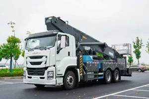 Camion élévateur télescopique hydraulique robuste ISUZU, châssis Isuzu, véhicule de travail aérien pour l'entretien électrique en haute altitude - Product Image 4