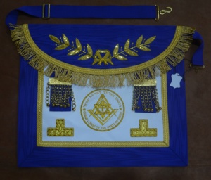 Masonic Scottish Rite Master Mason Apron Grand Lodge of Israel Master Mason Apron - Product Image 5