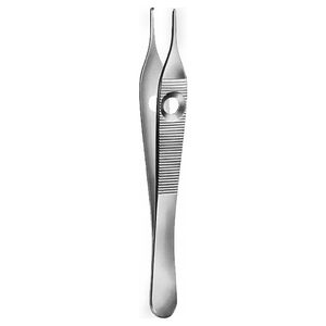 Pinzas Adson Rectas 1x2 con Dientes Delicados de 120 mm, Pinzas Adson de Precisión para Uso Médico - Product Image 4
