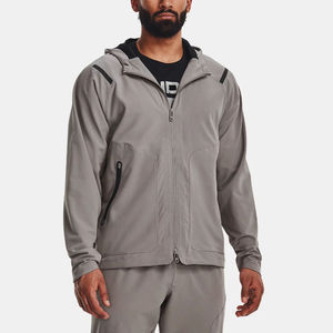 Vêtements de sport personnalisés avec logo, veste coupe-vent pour homme, veste coupe-vent décontractée imperméable pour homme - Product Image 6