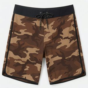 Shorts de bain pour hommes à taille élastique, séchage rapide, légers, pour la plage et le surf - Product Image 5