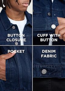 Mens Denim <b>Jacket</b> - Product Image 6