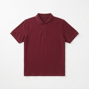 Camiseta Polo de Algodón Lisa para Hombre, Precio Económico al por Mayor, Logotipo Bordado Personalizado - Product Image 4