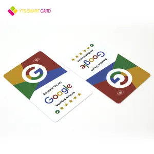 YTS precio de fábrica Custom Social Media Sharing Nfc Google Review Play Gift Card