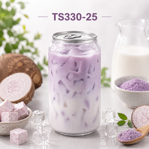 330ml <b>PET</b> Beverage Can TS330-25 Food Grade Plastic Bottle with 202 EOE Lid for Soft Drink Packaging - Product Image 1