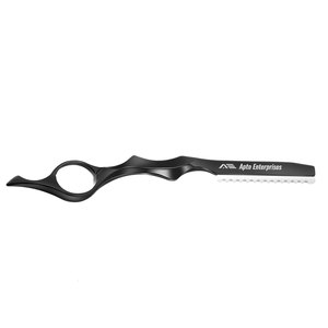 Peigne rasoir professionnel pour coiffure, peigne à effiler les cheveux, peigne de coupe avec lames de rechange en acier inoxydable pour une finition lisse - Product Image 3
