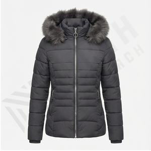 Nueva chaqueta acolchada de primera calidad para mujer, abrigo de invierno acolchado con cuello alto para brindar calidez y comodidad durante el clima frío, moda para hombre - Product Image 2