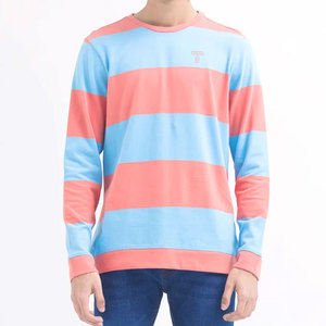 Sudadera de Cuello Redondo de Felpa Lisa de Algodón Mezclado Ligera y Sólida para Hombre, la Más Vendida, Diseño Personalizado, Logotipo Personalizado - Product Image 1