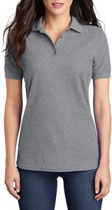 Camiseta polo ligera para mujer, con cuello, tela transpirable, elegante, de corte ajustado, estilo casual y moderno. - Product Image 2