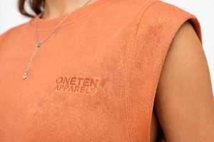 Ensemble 2 pièces pour femmes, haut sans manches à col rond et short à cordon de serrage avec poches, tenue d'été décontractée - Product Image 2