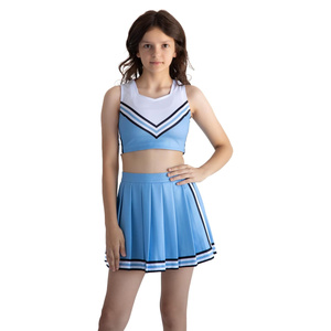Conjunto de Uniforme de Porristas Personalizable para Mujer, Venta al por Mayor a Bajo Precio, Duradero y Elegante con su Propio Logotipo - Product Image 5